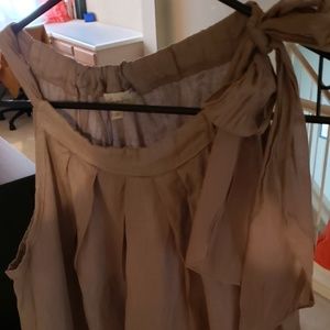 Linin halter dress